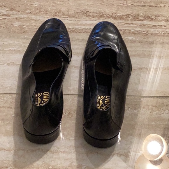 Men’s shoes size 9 1/2 B.  Salvatore FERRAGAMO Florence Made In Italy. - Picture 14 of 16